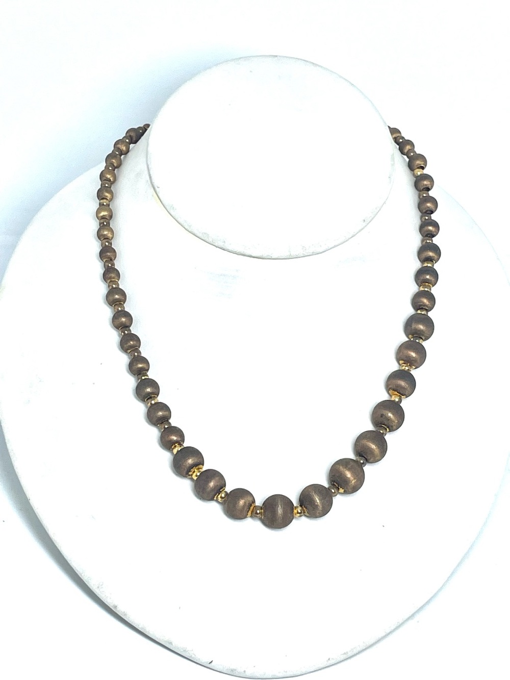 Vintage Metal Necklace - Picture 2 of 4